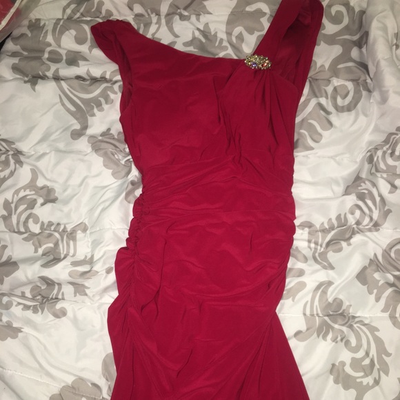 Short Red Dress - Picture 2 of 8